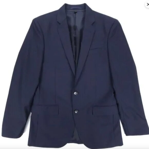 J Crew Other - J CREW 100% Italian Wool Ludlow Slim-fit suit jacket Double Vent Navy 34S